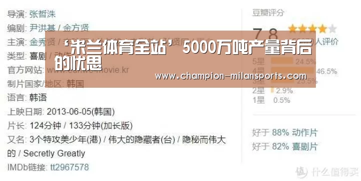 ‘米兰体育全站’5000万吨产量背后的忧思(图2) 米兰体育app下载安装